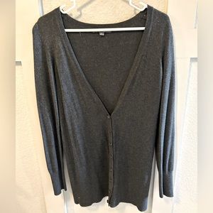 Forever 21 Charcoal Grey‎ Knit Cardigan Sweater